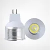 5st /parti MR11 Mini LED SPOT LIGHBLAMP 3W 6W Hög effekt GU5.3 12V 220V Skåp nedljus Byt halogen