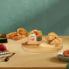 Teller Multifunktionales Sushi-Serviertablett Sukkulentenhalter Holzplatten für Weihnachten