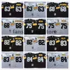 Camiseta de fútbol vintage 63 Dermontti Dawson 68 LC Greenwood 75 Joe Greene 82 John Stallworth 83 Heath Miller 84 Antonio Brown