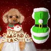 犬のアパレルドレスアップフリースペットクリスマスパーティー面白いサンタクロース服ハット冬用品
