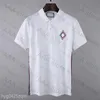 5A 2021ss Designer Camisas Polo Masculinas Polos de Luxo Casual Mens T Shirt Snake Bee Letra Estampada Bordado Moda High Street Man Tee