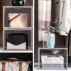 Storage Boxes Dustproof Handbag Display Case Desktop Book Organizer HD Clear Material Lady Bag Box Home Decor Luxury Cabinet