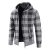 Heren Jassen Herfst Winterjas Mannen Warm Kasjmier Casual Rits Slim Fit Fleece Jas Mannen Jas Jurk Truien Mannelijke 230204