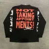 タフの群衆ビッグトールメンズTシャツマン長袖TシャツヒップホップファッションティーユニセックスTシャツ