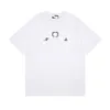Męska koszulka 2023 Projekt mody Balencaigaity T-shirty Womentop Bawełniane zmarszczki Drukowane list Casual Para Ubranie 05-0011