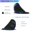 Mice Delux M618 PLUS Ergonomics Vertical Gaming Wired Mouse 6 Buttons 4000 DPI Optical RGB Wireless Right Hand Mice For PC Laptop 230206