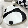 Oreiller court en peluche Panda Kawaii, dos antidérapant, canapé, salon, décoration de la maison, cadeau de noël créatif