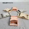 10pcs lot Metal side release curved buckles durable hardware strong security lock dog cat collars diy parts Zinc Alloy 3 kinds3015