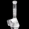 20 Inches Big Glass Bongs Hookahs Beaker Bong 9mm 7mm Thickness Wall Super Heavy Water Pipes With 14.4 mm Male Joint Bowl Color Painting Rainbow Bong Sand Caving Bongs