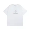 T-shirt homme 2023 Design de mode Balencaigaity T-shirts Womentop Coton Infroissable Imprimé Lettre Casual Couple Vêtements 06-009