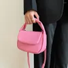 Akşam çantaları küçük yumuşak tutucu tote sevimli omuz crossbody için pu deri sarı çantalar tasarımcı çanta 2023