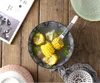 Ciotole 19,8 9,6 cm Ciotola per zuppa grande giapponese da 8 pollici Smalto Colore Semplice Ceramica per la tavola per la casa Ramen Noodles