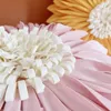 枕chrysanthemumの形状カバー45装飾パラソファ枕フラワーデザインホーム装飾ベルベットファッションスロー