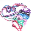 Dog Collars 1pc Small Leash Cat Puppy Pet Walking Lead Rope Adjustable Traction Product Supply