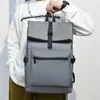 Backpack Fashion Man Business Book Bag Solid Color Female Schoolbag For Teenage Travel Laptop Rucksack 2023