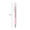 Gel Als 0.5mm Press Press قابلة للسحب الحبر الأسود Kawaii 5-Color Morandi Point Point Point Ball-Writing Pen Hand Office