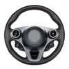 Coprivolante Copriauto in ecopelle nera cucita a mano per Smart Fortwo Forfour 2023