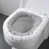 Toalettstol täcker badrum täcker universal plysch kudde hushållet tjockare mjuk matta varmare närmastsko wa o5x0