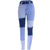 Spring herfst jeans stiksel temperament forens Franse broek hoge taille hoge elastische nieuwe jeans 9070