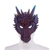 Party Masks Year Decoration Carnival Animal Costume Dragon Cosplay Masquerade Face Mask Dinosaur 230206