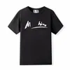 T-shirts masculinas de verão 2023 de grife, camisetas masculinas femininas de luxo, moda clássica, preto, branco, feminino, manga curta, algodão casual, pequenas camisetas de gola redonda