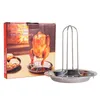 Plates Non-Stick Chicken Roaster Rack With Bowl Tin BBQ Accessories Tools Barbecue Grilling Baking Cooking Pans Kitchen