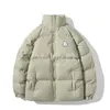 Parkas en duvet pour hommes Hiver doudoune épaissie mode pour hommes col montant vêtements de pain multicolore nouveau manteau en coton ample de grande taille manteau en coton pour amoureux léger et fin