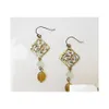 Dangle Chandelier Fashion Jewelry Vintage Earrings Womens Elegant Drop Delivery Dhxv6