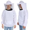 T-shirts unisexes pour hommes, respirant, Transparent, à capuche, costume d'apiculture, manteau de protection contre les insectes, chapeau spécial, équipement vestimentaire