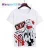 Franxx Hiro Tshirts에서 남자 티셔츠 애니메이션 달링 제로 2 코드 002 인쇄 티셔츠 남자 짧은 슬리브 탑 캐주얼 여름 티 020623H