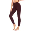 Roupas de ginástica Leggings femininas para ioga Align Calças para ioga Nude cintura alta Corrida leggings esportivos Calças de treino apertadas