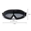 Skibrille UV400 HD Männer Frauen Anti-Fog-Skifahren Wintersport Anti-Schlag-Skating Snowboardbrille Schneemobil