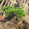 Décorations intérieures plante artificielle pin fausses plantes décoration de mariage à la maison plastiques Non toxiques