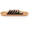 Plates Reusable Wood Serving Plate Tray Fruit Dessert Cake Candy Platter Wooden Bowls Eco-friendly Snack Stand