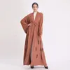 Этническая одежда Хиджаб для любовников весна лето 2023 г. Модная Европа Америка Дубайская ручная ручная ручная ручная ручная одежда