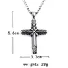 Pendentif Colliers Vintage En Acier Inoxydable Croix Pendentif Collier Pour Hommes Dominic Toretto Croix Collier Creative Graphic Christian Pendentif Bijoux G230206