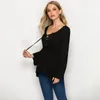 Women's Blouses O-Neck Drawstring Women Blouse 2023 Spring Summer Solid Slim Shirts Bell Sleeve Fashion Female Blusas