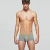 Underbyxor underkläder för män Mens Boxers 2023Low midjan komfortsimple modestil boxer para hombre trosor