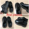 Chaussures habillées britanniques noir marron chaussures pour femmes à lacets femmes chaussures décontractées basses dames confortables chaussures en cuir Zapatillas Mujer botte en coton 230206