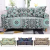 Pokrywa krzesła Mandala Bohemian Sofa Cover przekrojowa slipcover SEater Couch Elastyczne stretch fotela do salonu funda