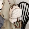 Fashion Backpack Fashion Trend PU Leather Travel Computer Backpack Campus High School Student Schoolbag Girl