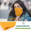 MZZ162 Fleece Neck Warmer Gaiter Winter Motorfiets Balaclava Moto Face Mask Motor Biker Scarf Winddichte racebandana