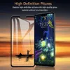 Pour LG G8 ThinQ protecteur d'écran en verre trempé protection d'écran à couverture complète pour LG V50 V40 V30 G7 G9