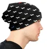 Berets Custom Dachshund Slouchy Beanie Hats Женщины мужчины Badger Cause The Wiener собака хип -хоп вязаные черепа шапочки для зимних лыж