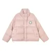 Parka da donna in piumino soffice Parka Cappotto classico casual da donna in piumino d'anatra bianco addensato