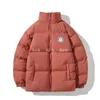 Parkas en duvet pour hommes Hiver doudoune épaissie mode pour hommes col montant vêtements de pain multicolore nouveau manteau en coton ample de grande taille manteau en coton pour amoureux léger et fin