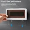 Storage Boxes Phone Case Bath Wall Mounted Holder Waterproof Phones Storager Sealed Touchable Organizer Travel Portable Decor