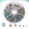 Skiing Pants Beads Pearl Round Making Loose No Craft Vase Fake Filler Jewelry Colorful Bracelet Kit Crafts Faux Holes Spacer Acrylic Bead