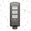 Lampadaires 20/40/60W Panneau à énergie solaire LED Allin1 Time Switch Étanche Ip67 Lampe d'éclairage mural pour jardin extérieur Drop D Dhg8Q