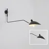 Wall Lamp Sconce Lights Long Arm Iron Mount Adjustable Black Industrial Style Swing Light For Hallway Home